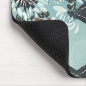 Schmetterling und Blume Mousepad (Ecke)