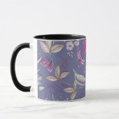 Schmetterling und Blume Muttertagsgeschenk Tasse (Links)