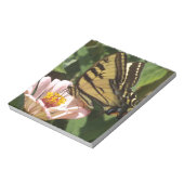 Schmetterling und Blume Notizblock (Rotiert)
