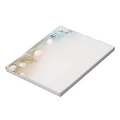 Schmetterling und Blume Notizblock (Rotiert)