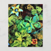 Schmetterling und Blume Rodilius-Blatt (Rückseite)