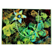 Schmetterling und Blume Rodilius Geschenktasche Große Geschenktüte (Rückseite)