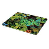 Schmetterling und Blume Rodilius Koppingboard Schneidebrett (Ecke)
