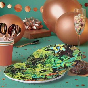 Schmetterling und Blume Rodilius Paper Teller