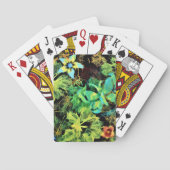 Schmetterling und Blume Rodilius Spielkarten (Rückseite)