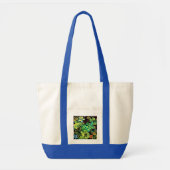 Schmetterling und Blume Rodilius Tote Bag Tragetasche (Vorne)