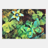 Schmetterling und Blume Rodilius Wrapping Paper Geschenkpapier Set (Vorderseite 3)