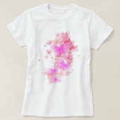 Schmetterling und Blume T-Shirt (Design vorne)