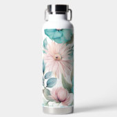 Schmetterling und Blume Trinkflasche (Vorderseite)