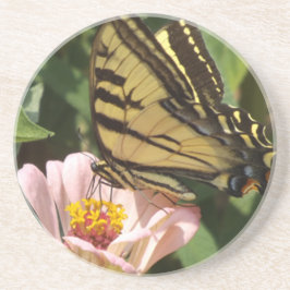 Schmetterling und Blume Untersetzer