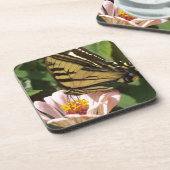 Schmetterling und Blume Untersetzer (Linke Seite)