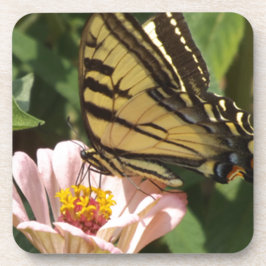 Schmetterling und Blume Untersetzer