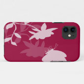 Schmetterling und Blumen iphone Abdeckungen Case-Mate iPhone Hülle (Rückseite (Horizontal))
