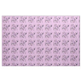 Schmetterling und Blumen Stoff (Fat Quarter (45,7 x 55,9 cm))