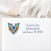 Schmetterling und Blumenherz (Insitu)