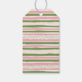 Schmetterling und Dinosaurier Gemeinsame Geschenke Geschenkanhänger (Rückseite)