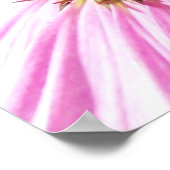 Schmetterling und Echinecea 92 Poster (Ecke)
