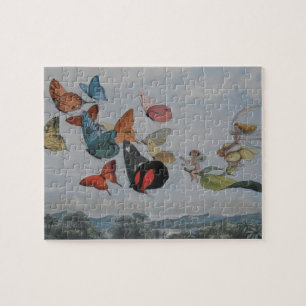 Schmetterling und Feenkönigin Schmetterlinge Feen Puzzle