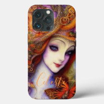 Schmetterling und Gartengöttin in der Blues Wasser