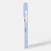 Schmetterling und Glückskäfer Case-Mate iPhone Hülle (Rückseite / Links)