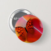 Schmetterling und Herz Button (Vorne & Hinten)