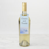 Schmetterling und Herz Flaschenanhänger (Auf Flasche)