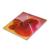 Schmetterling und Herz Fliese (Seite)