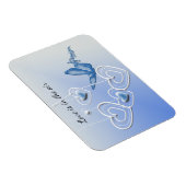 Schmetterling und Herz Magnet (Rechte Seite)