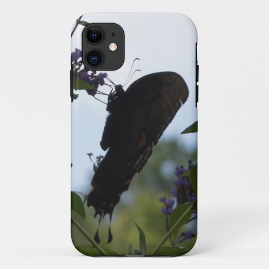 Schmetterling und Himmel Case-Mate iPhone Hülle (Rückseite)