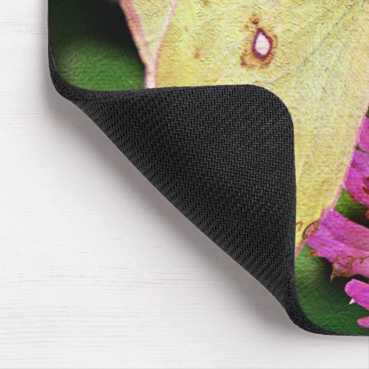 Schmetterling und Klee Mousepad (Ecke)