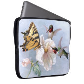 Schmetterling und Kolibris Laptopschutzhülle (Vorne Rechts)