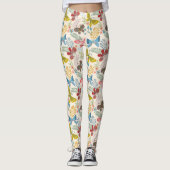 Schmetterling und Leaf-Muster Leggings (Vorderseite)