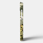 Schmetterling und Libelle mit roten Blume Case-Mate iPhone Hülle (Rückseite / Links)