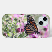 Schmetterling und Lila Blume Case-Mate iPhone Hülle (Rückseite (Horizontal))