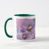 Schmetterling und Lila Blume Tasse (Links)