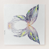 Schmetterling und Lotus Puzzle (Horizontal)