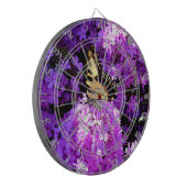 Schmetterling und Phlox Dartscheibe (Vorderseite Links)