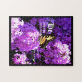 Schmetterling und Phlox, Ecclesiastes 3:11 Puzzle (Horizontal)