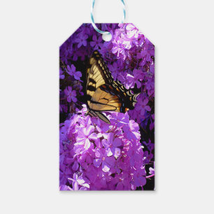 Schmetterling und Phlox Geschenkanhänger