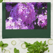 Schmetterling und Phlox Geschirrtuch (Gefaltet)