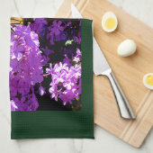 Schmetterling und Phlox Geschirrtuch (Viertel Falte)