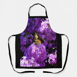 Schmetterling und Phlox Schürze