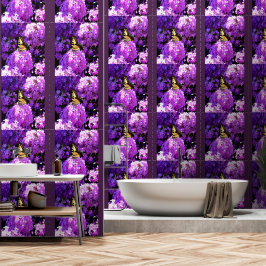 Schmetterling und Phlox Tapete