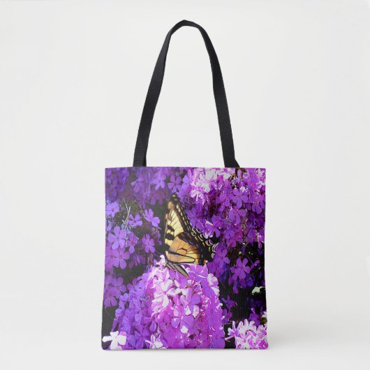 Schmetterling und Phlox Tasche (Vorderseite)