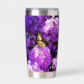 Schmetterling und Phlox Thermobecher (Rückseite)