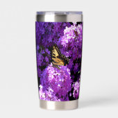 Schmetterling und Phlox Thermobecher (Vorderseite)