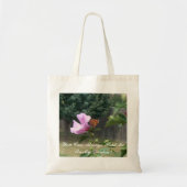 Schmetterling und Rose der Sharon Tote Tasche (Vorne)