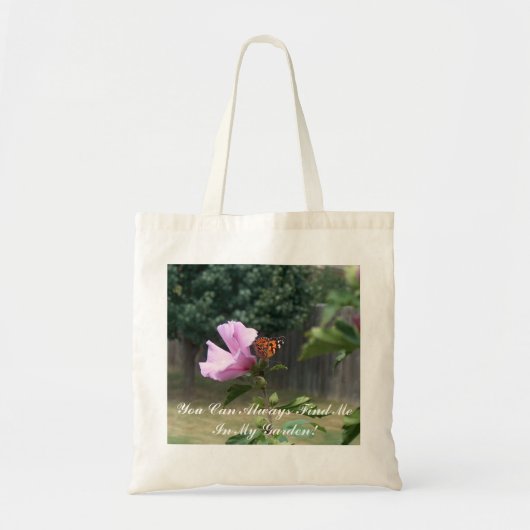 Schmetterling und Rose der Sharon Tote Tasche (Vorne)