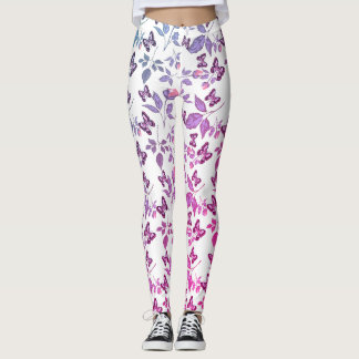 Schmetterling und schöne Natur Leggings