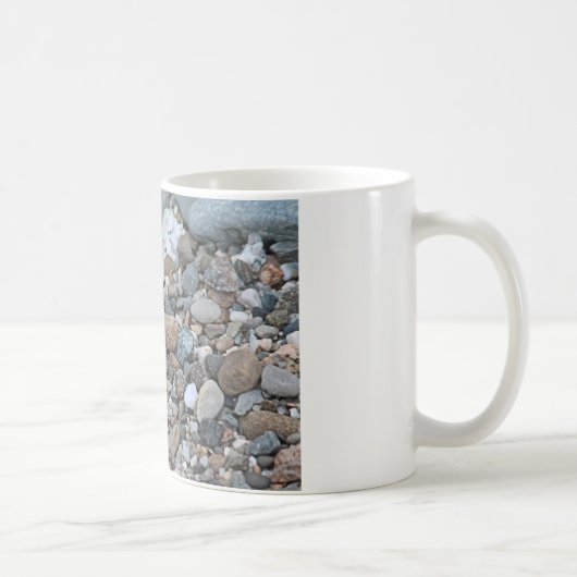 Schmetterling und Steine Kaffeetasse (Rechts)